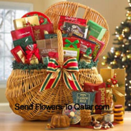 Tasty Gift Basket of Snacks